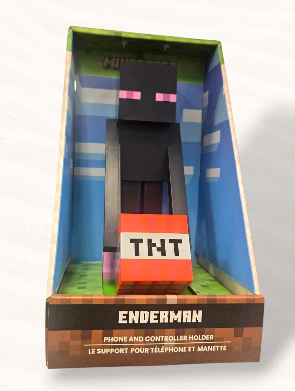 Minecraft Enderman Cable Guys Controller Holder and Phone Stand 2025 Mojang NEW